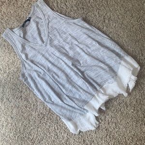 Doe & Rae asymmetrical hem tank